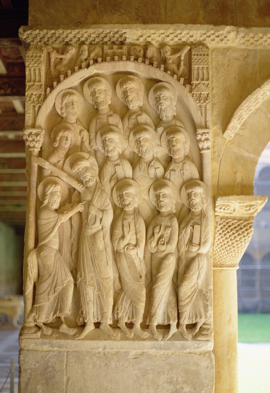 The Incredulity of St Thomas av Spanish School