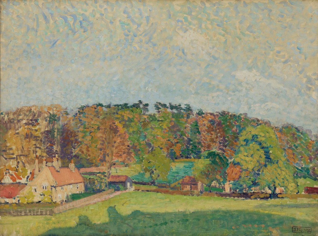 Høst, Sussex av Spencer Frederick Gore