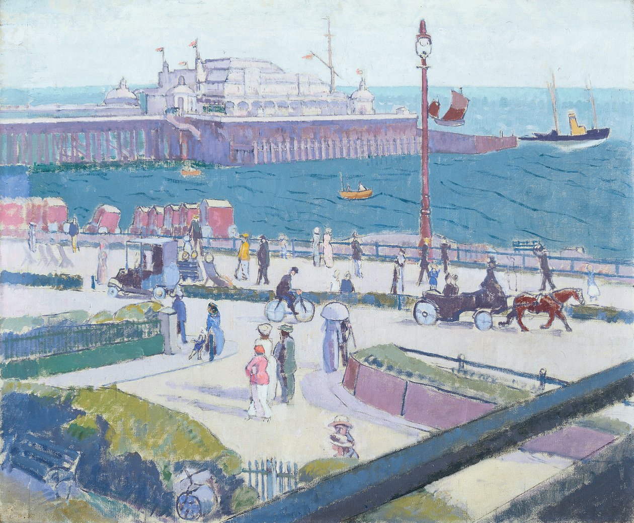 Brighton Pier, 1913 av Spencer Frederick Gore