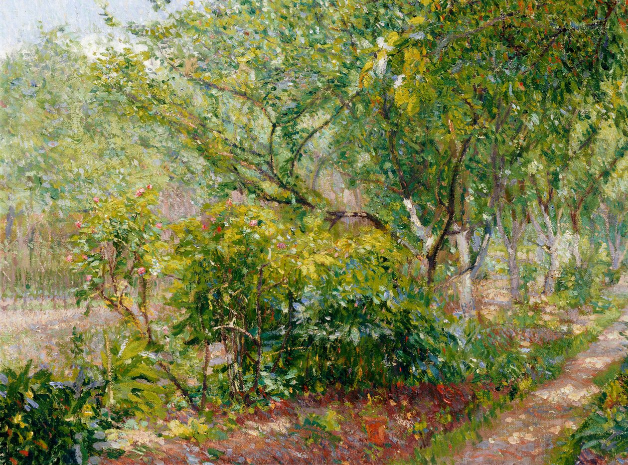 Garth House, Hertingfordbury, 1908 av Spencer Frederick Gore
