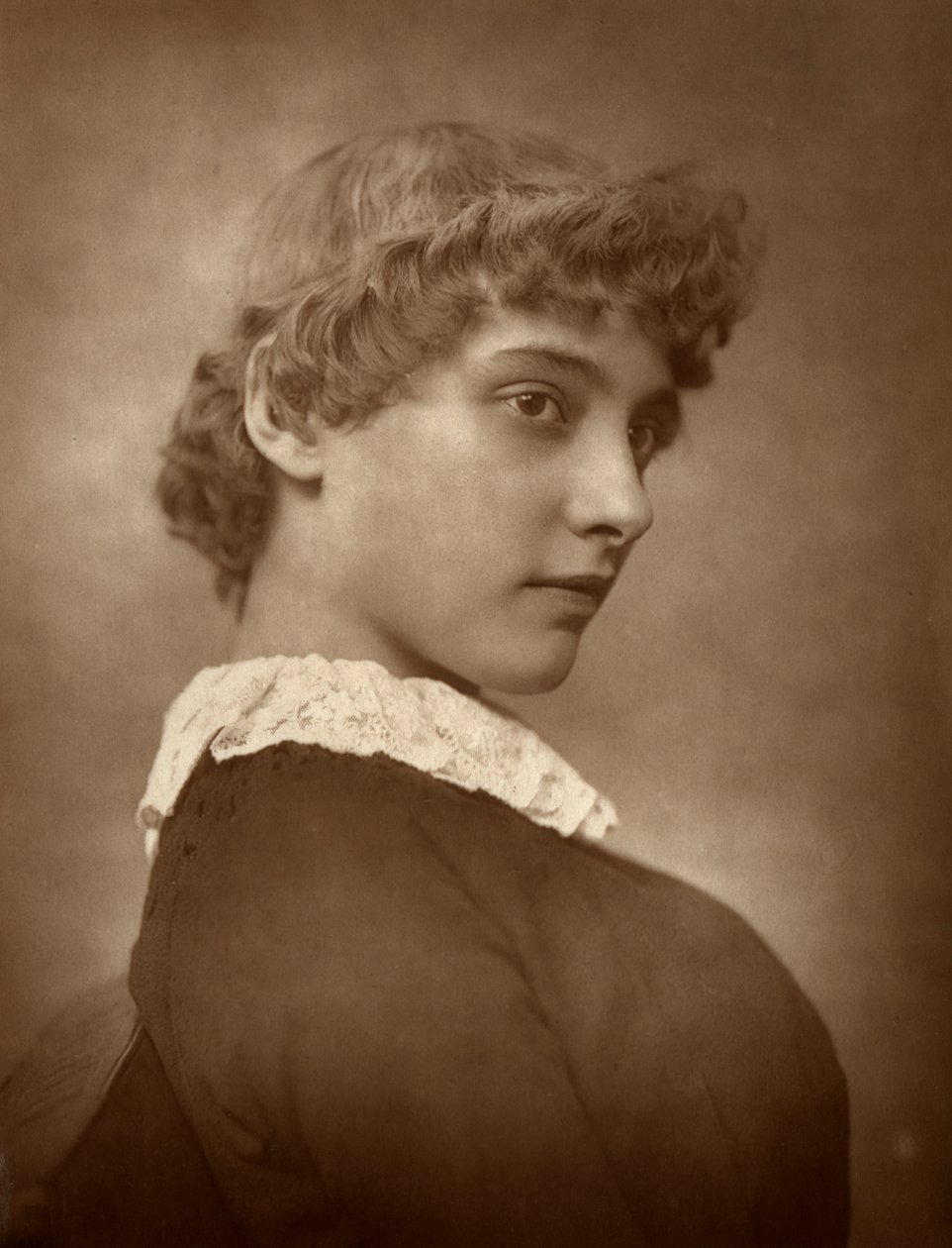 Marie Linden, skuespillerinne, 1883 av St James