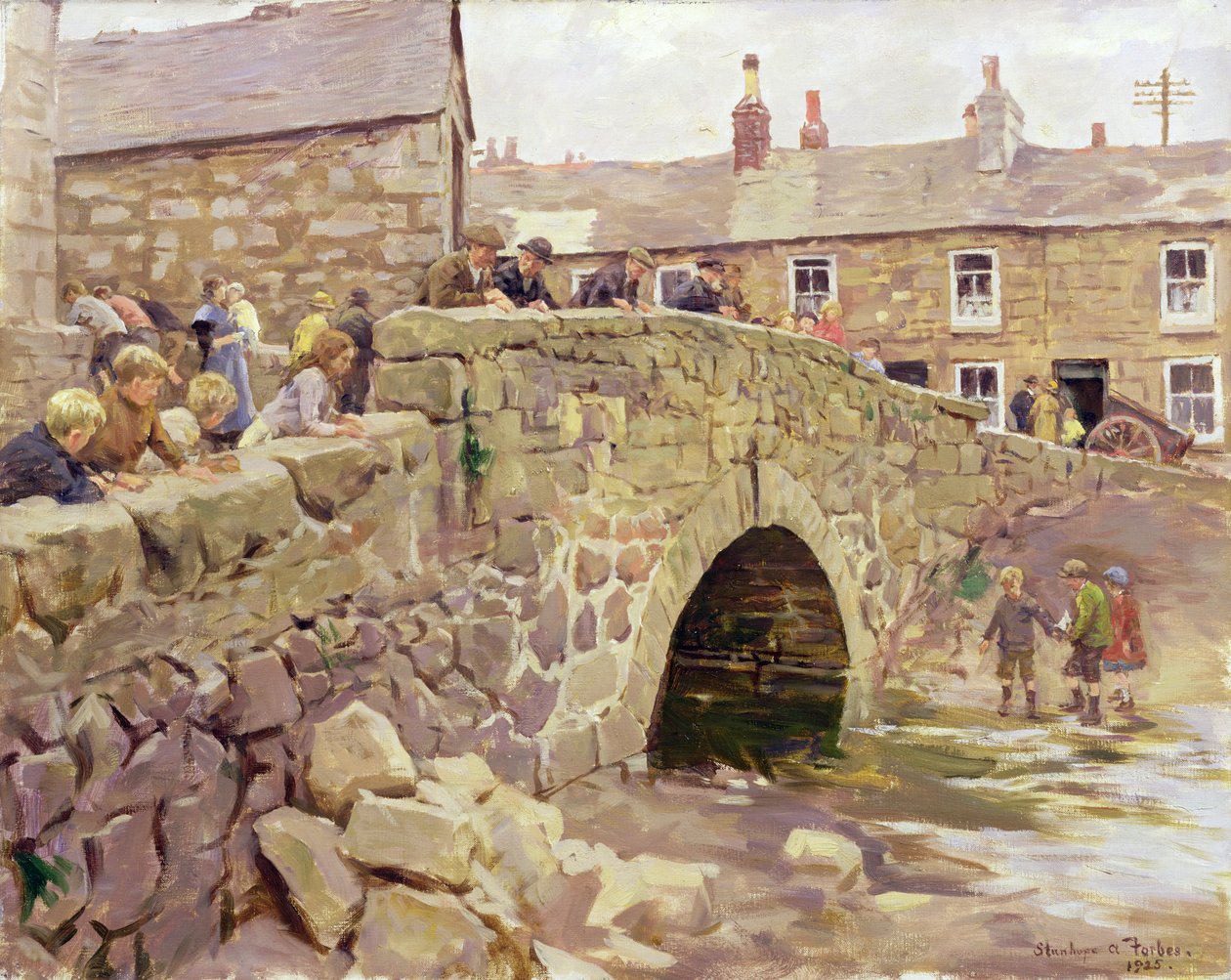 På broen av Stanhope Alexander Forbes