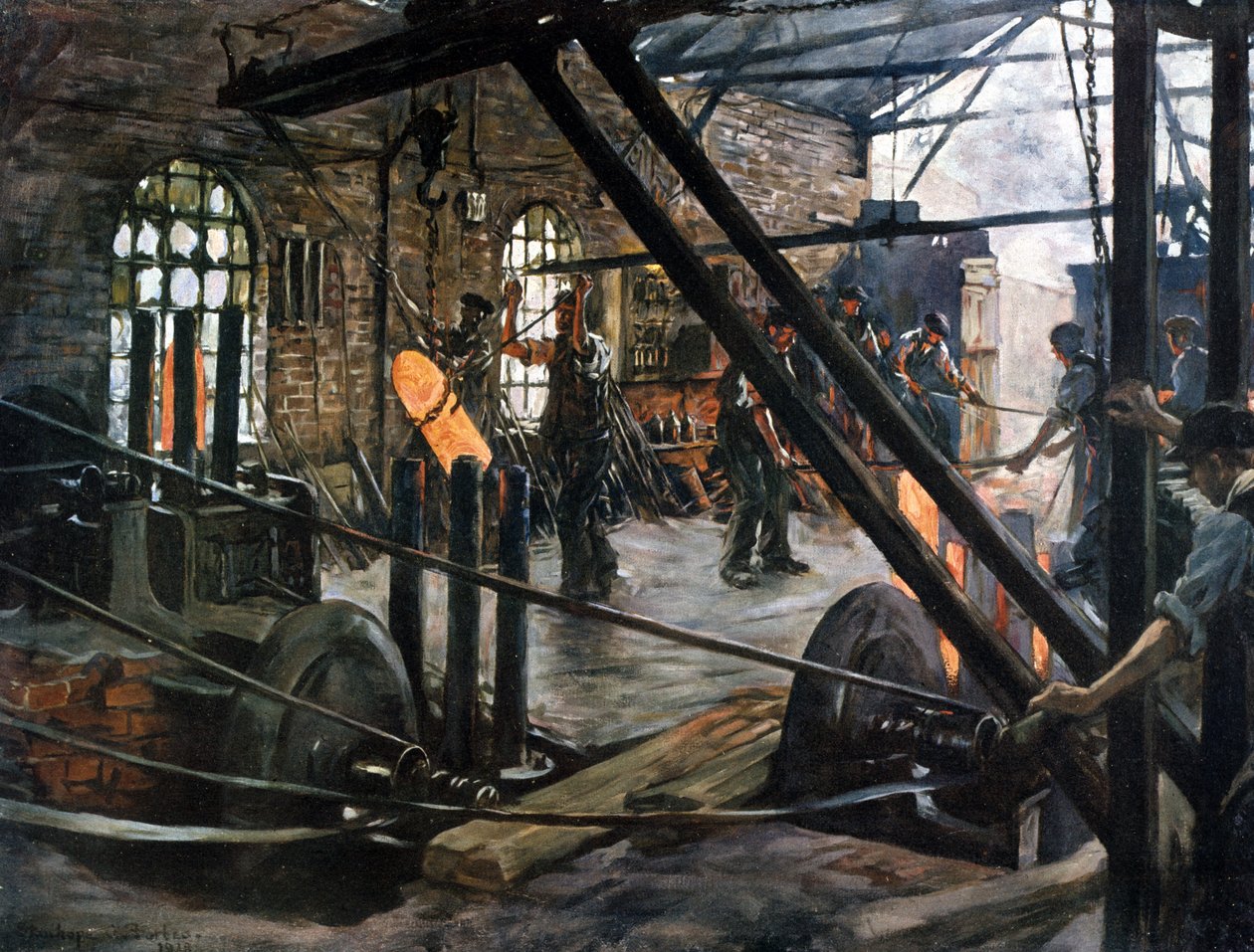 Shell-arbeidere av Stanhope Alexander Forbes