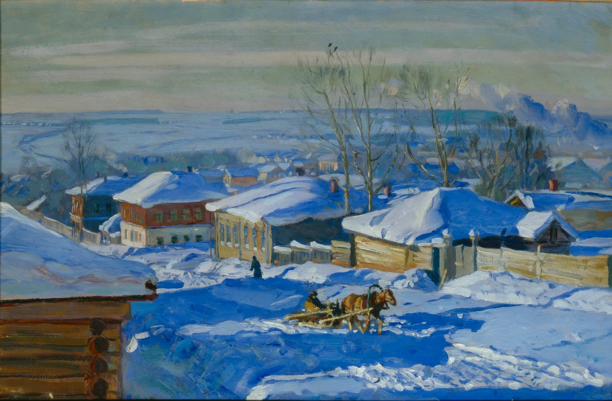 Vinter, 1915 av Stanislav Julianovic Zukovskij