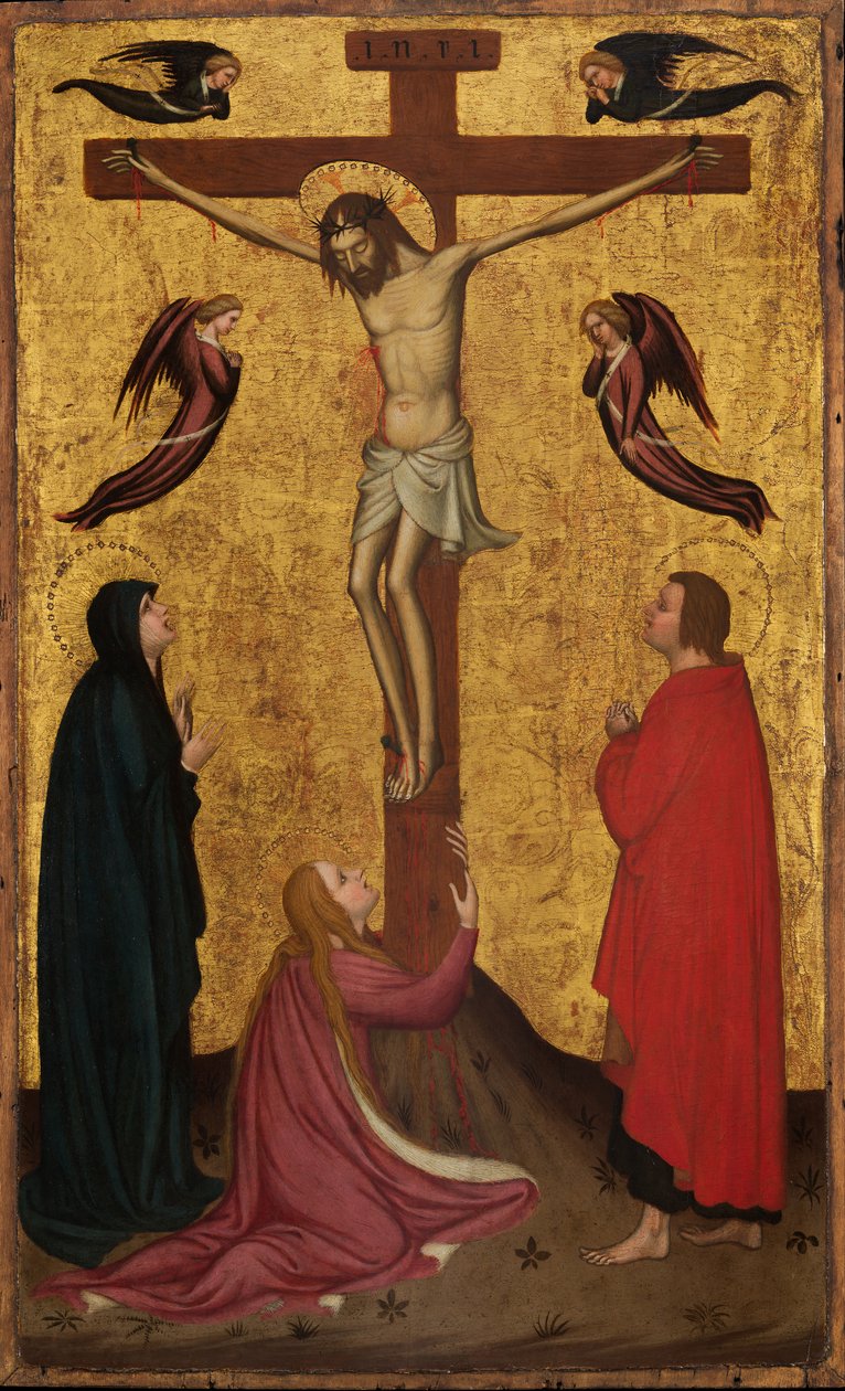 Korsfestelsen, ca. 1400. av Stefano da Verona