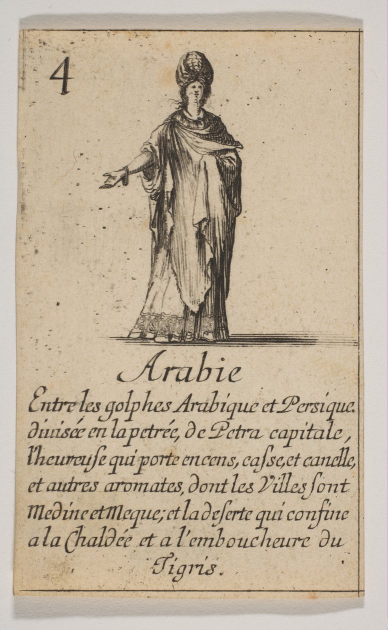 Arabia, 1644. av Stefano della Bella