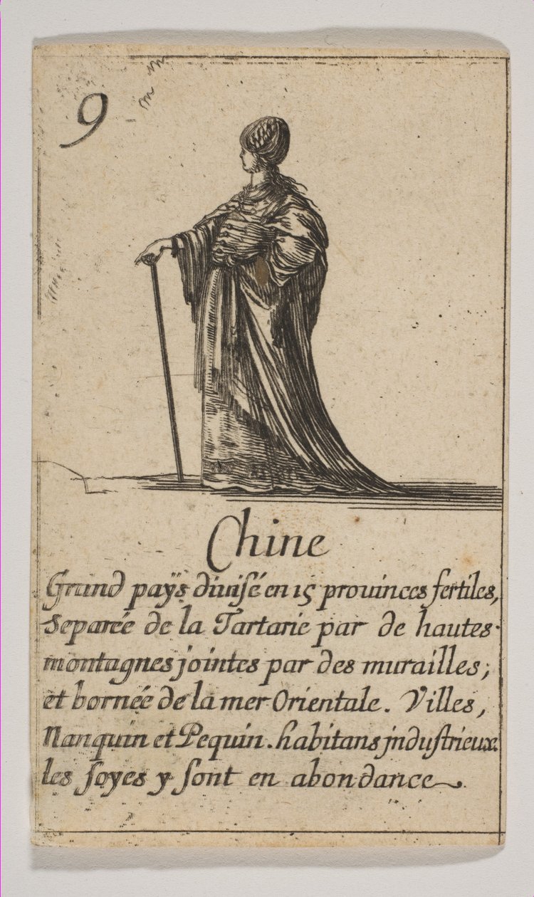 Kina, 1644. av Stefano della Bella