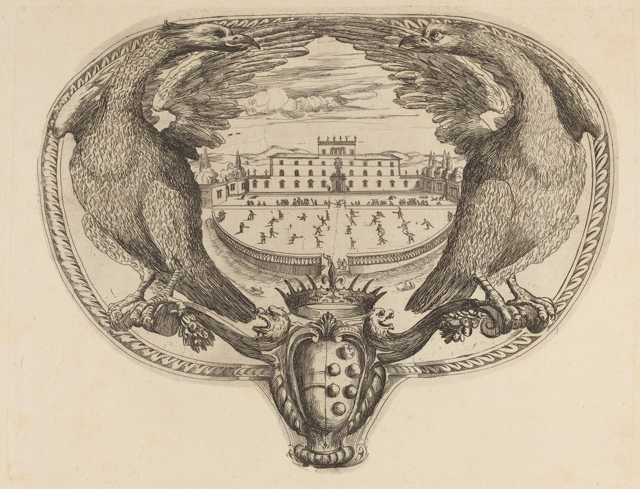 Emblem. av Stefano della Bella