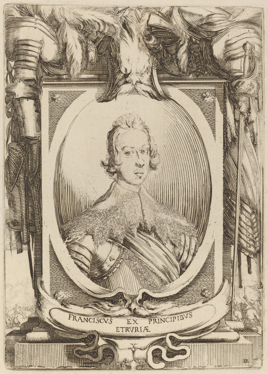 Francesco de Medici, prins av Toscana. av Stefano della Bella