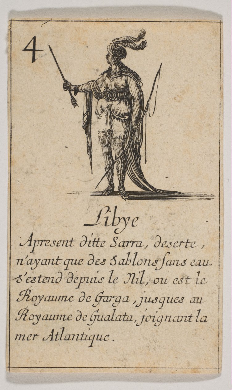 Libya, 1644. av Stefano della Bella