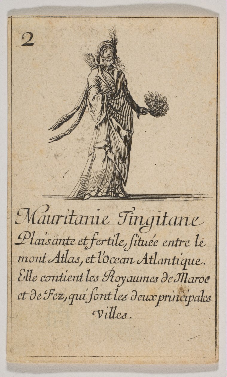 Mauritania, 1644. av Stefano della Bella