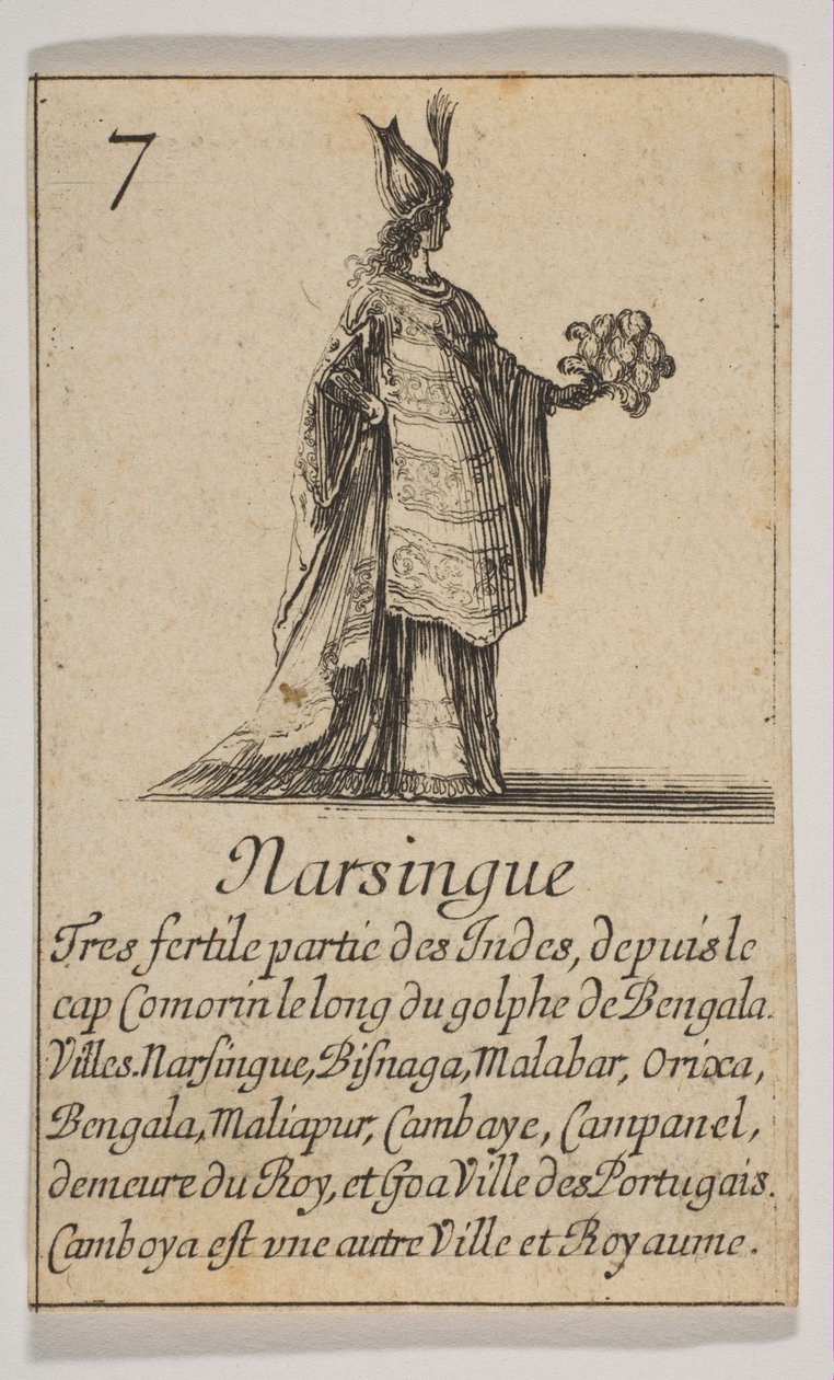 Narsingue, 1644. av Stefano della Bella