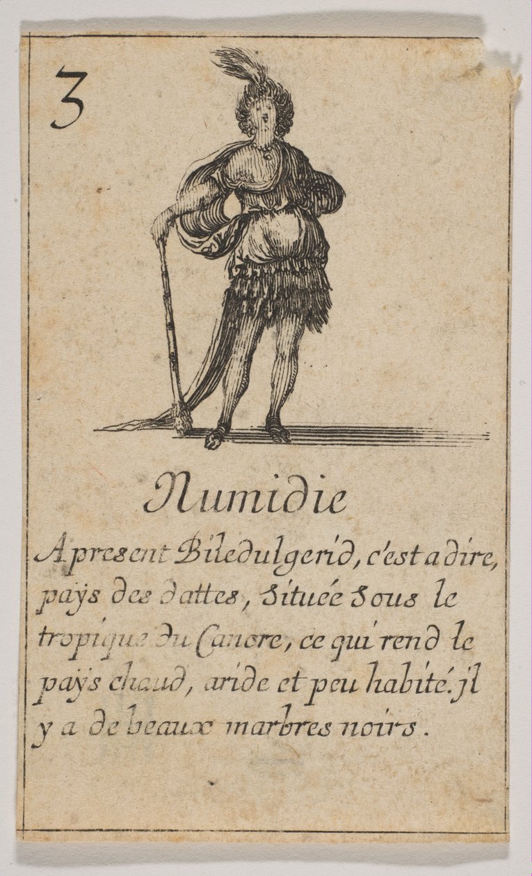 Numidia, 1644. av Stefano della Bella