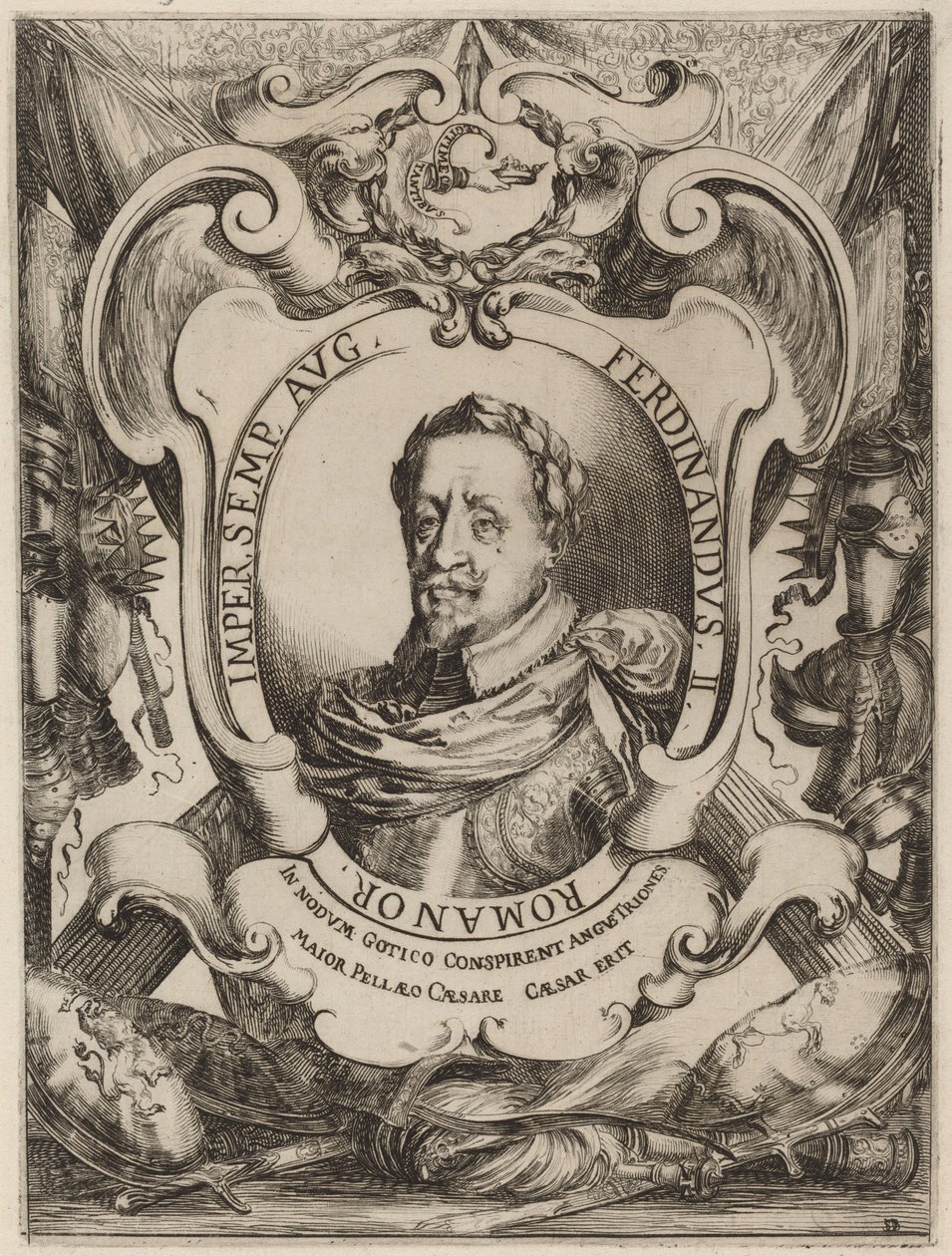 Keiser Ferdinand II, 1637. av Stefano della Bella