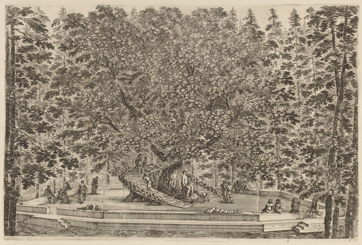 Det bebodde treet, sannsynligvis 1653. av Stefano della Bella