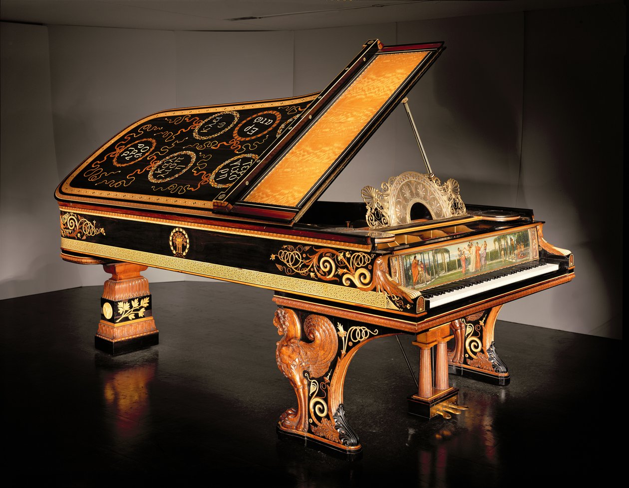 Modell D Pianoforte, nr. 54538 av Steinway and Sons