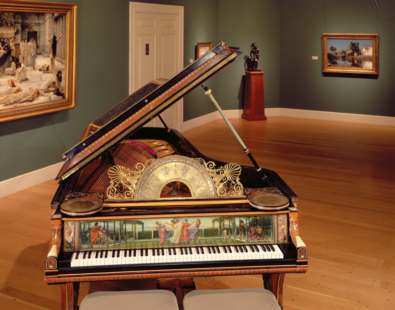 Model D Pianoforte, nr. 54538, 1884 av Steinway and Sons