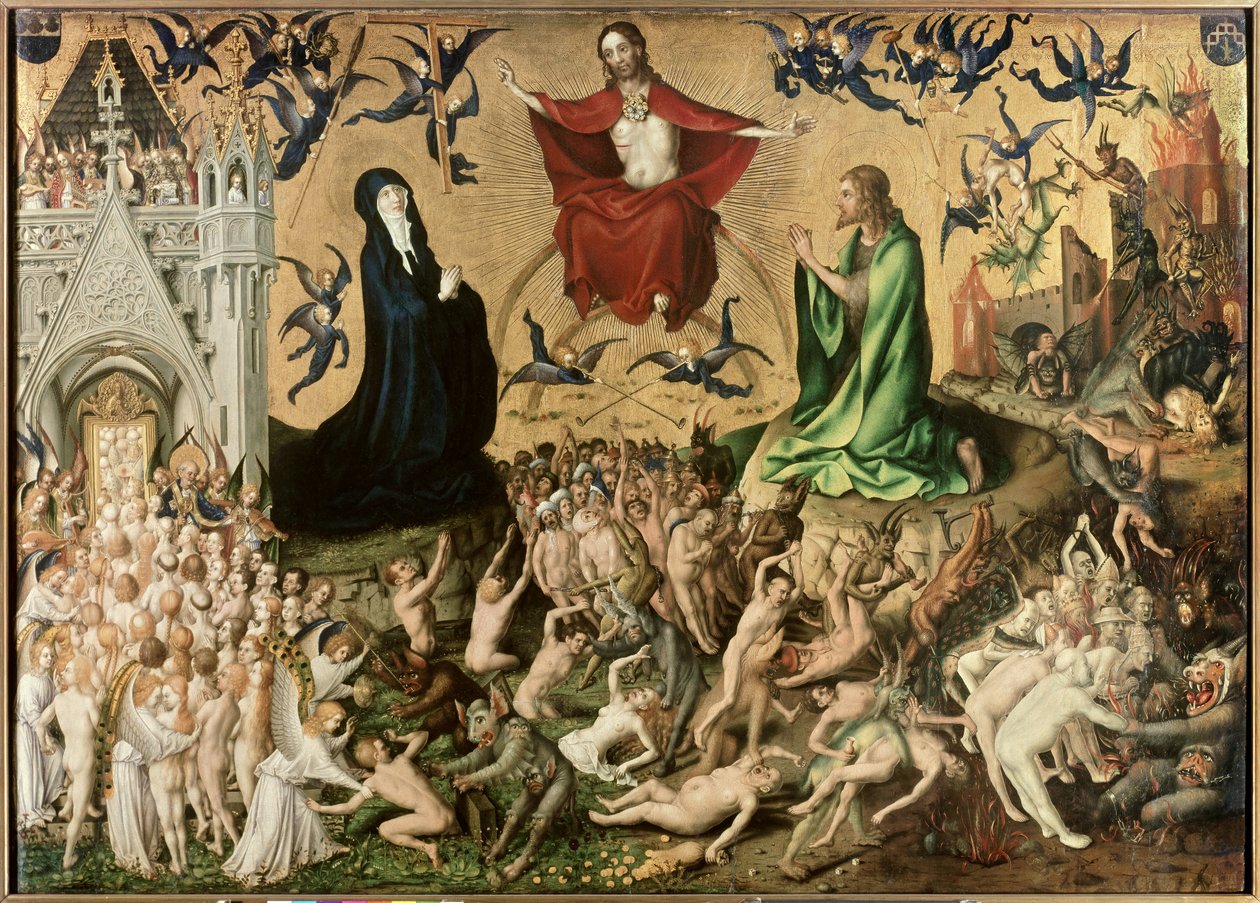 Siste dom, c.1435 av Stephan Lochner