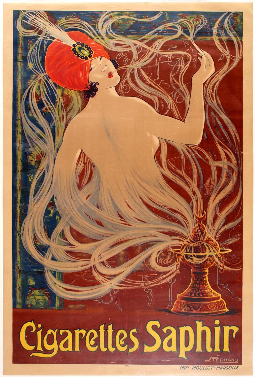 Safirsigaretter, 1910. av Stephano