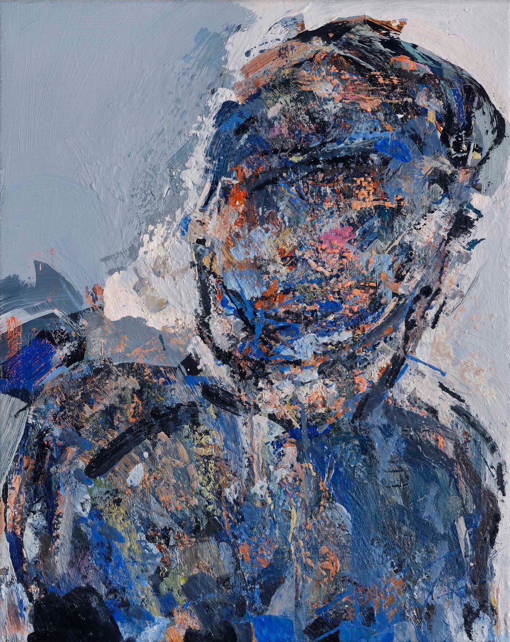 Leo Genn i morgenkåpe, 2006 av Stephen Finer