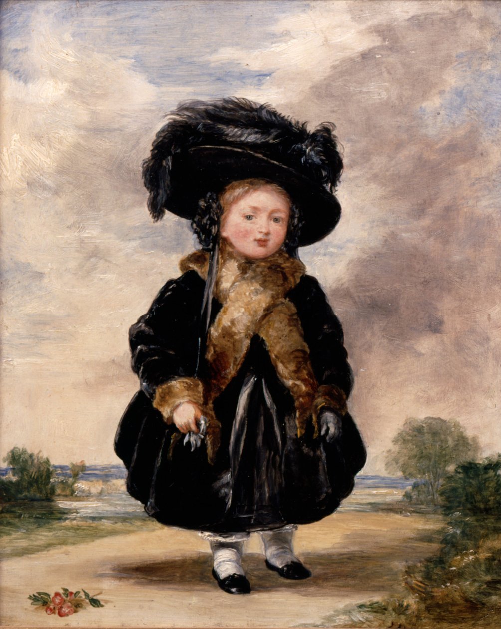 Prinsesse Victoria på fire år av Stephan Poyntz Denning