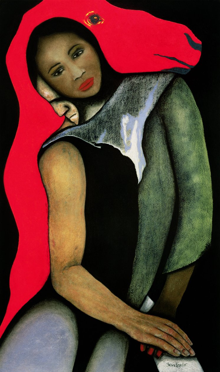 ManWoman and a Red Horse, 1999 av Stevie Taylor