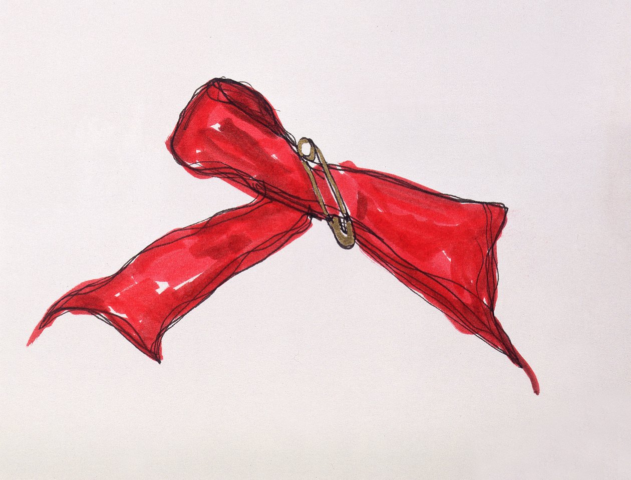 Warrior, 1997 (penn og blekk) av Stevie Taylor