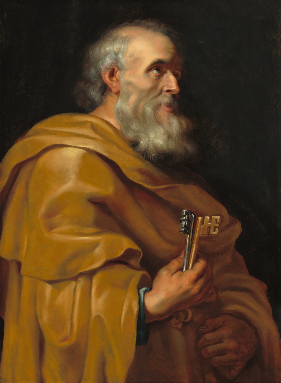 Sankt Peter, ca. 16161618. av Studio of Peter Paul Rubens