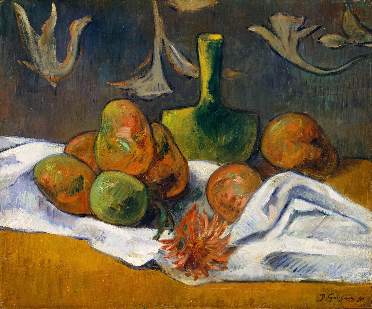 Stilleben. av Style of Paul Gauguin