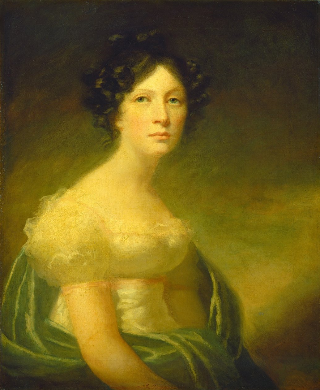Frøken Jean Christie av Style of Sir Henry Raeburn