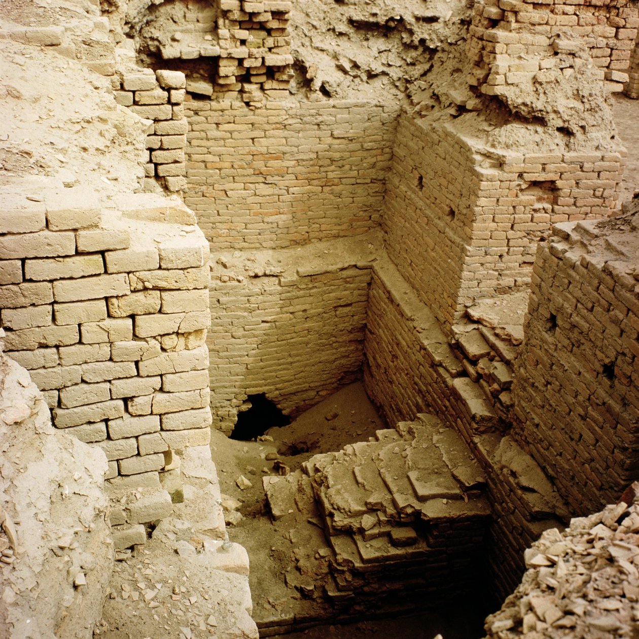 Palassruin av Sumerian