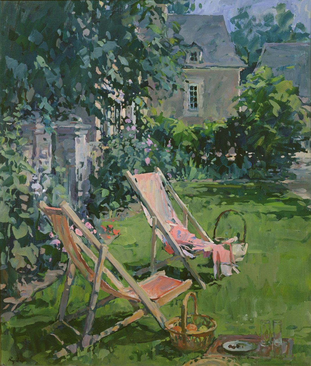 Solstoler på Coudray, 1998 av Susan Ryder
