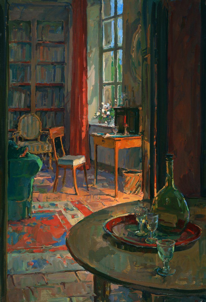 Interiør i La Forge, Bretagne av Susan Ryder