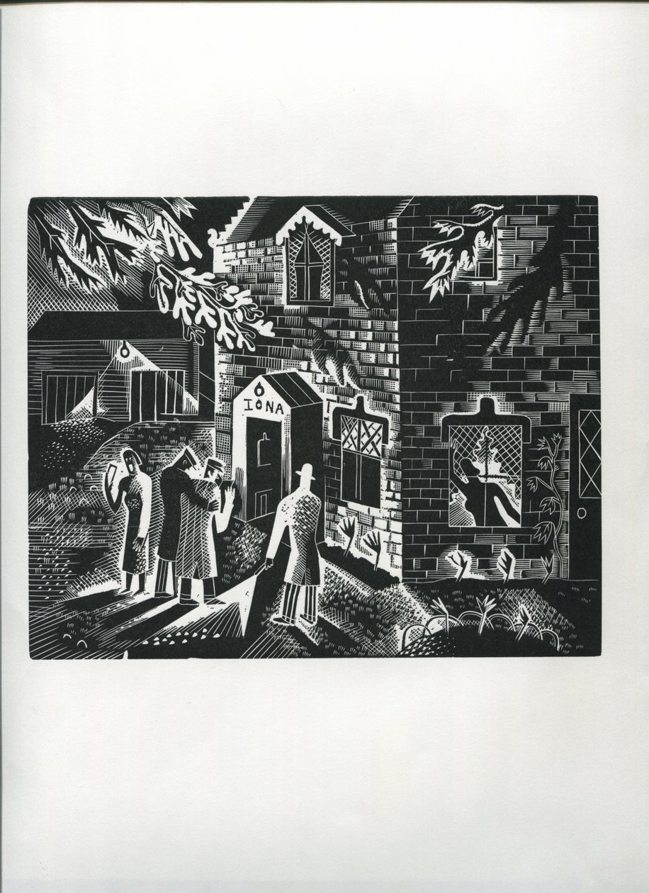 The Carol Singers (tregravering) av Suzanne Cooper