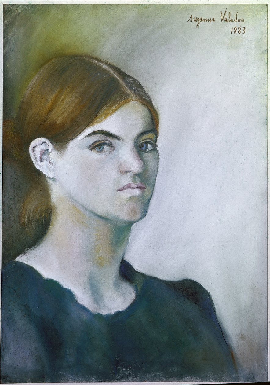Selvportrett av Suzanne Valadon