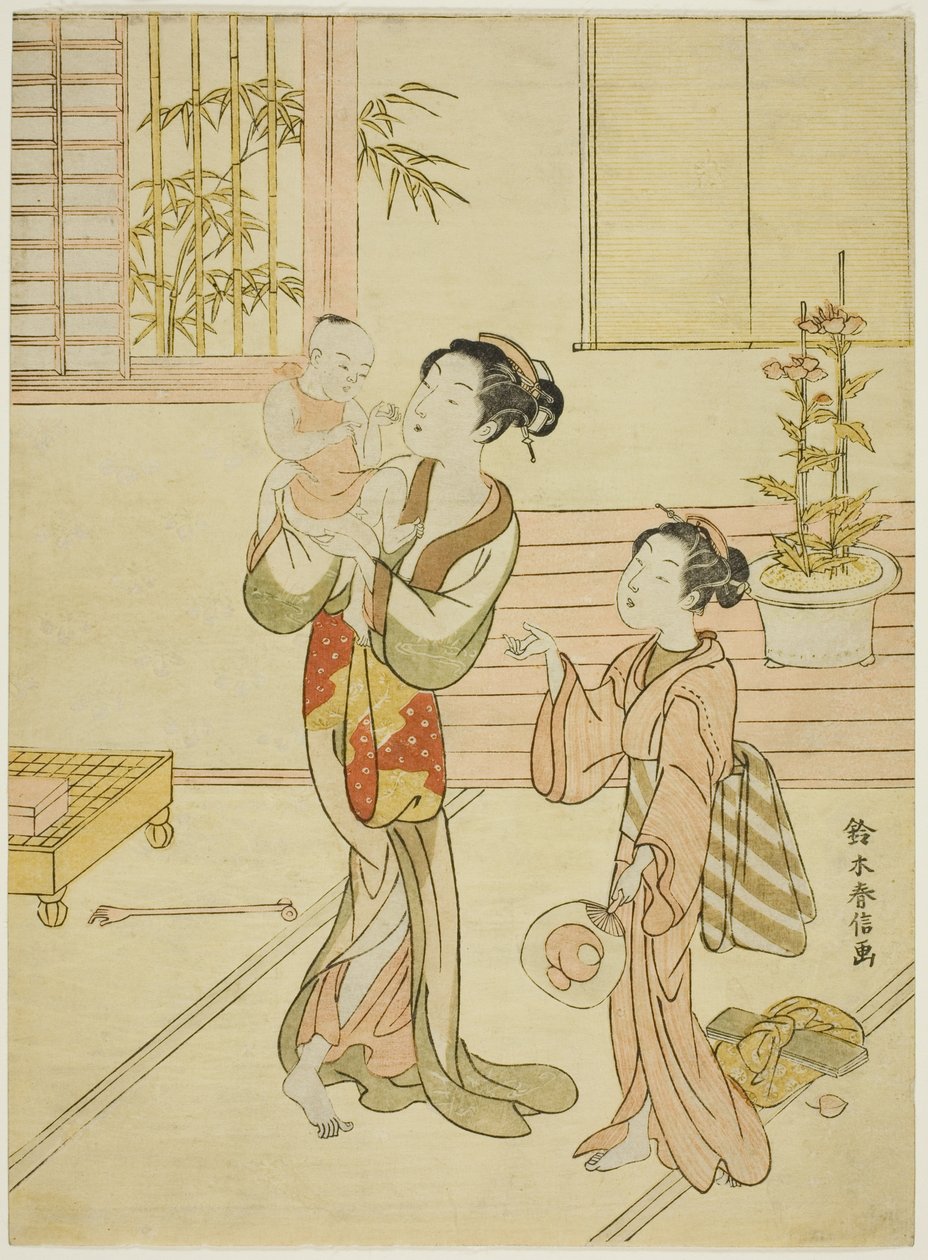 Skattebarnet av Suzuki Harunobu