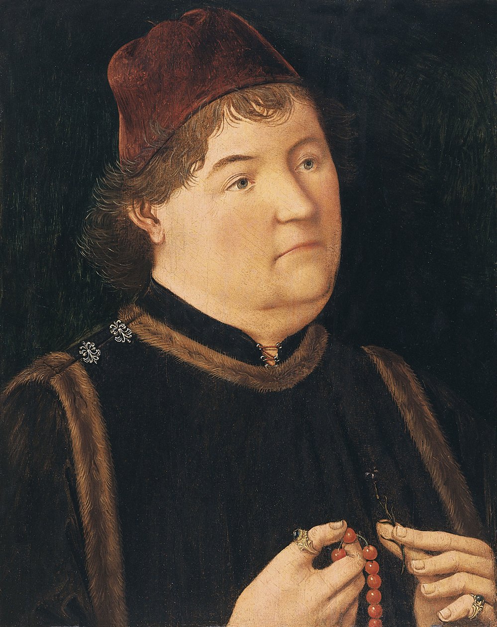Portrett av en mann av Swabian master
