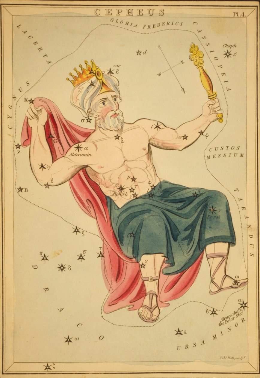 Cepheus, illustrasjon fra 