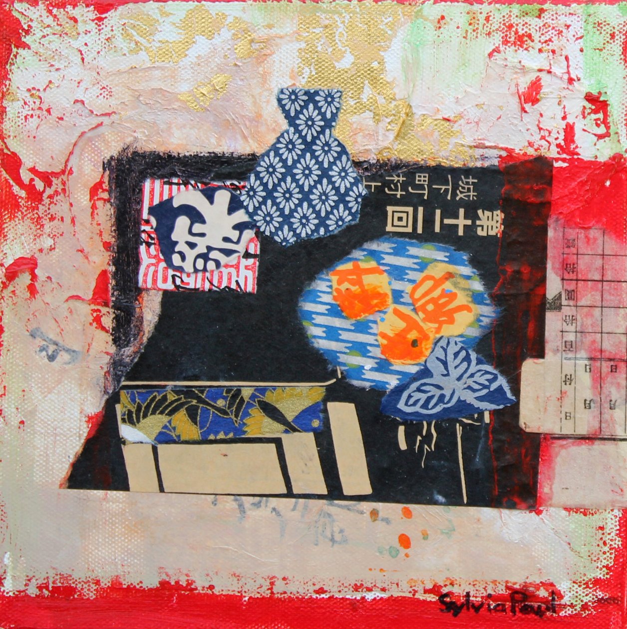 Bordplate, Japan av Sylvia Paul