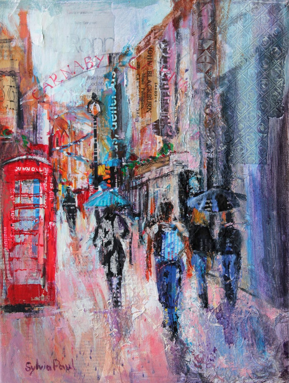 Rainy Day, Carnaby Street av Sylvia Paul
