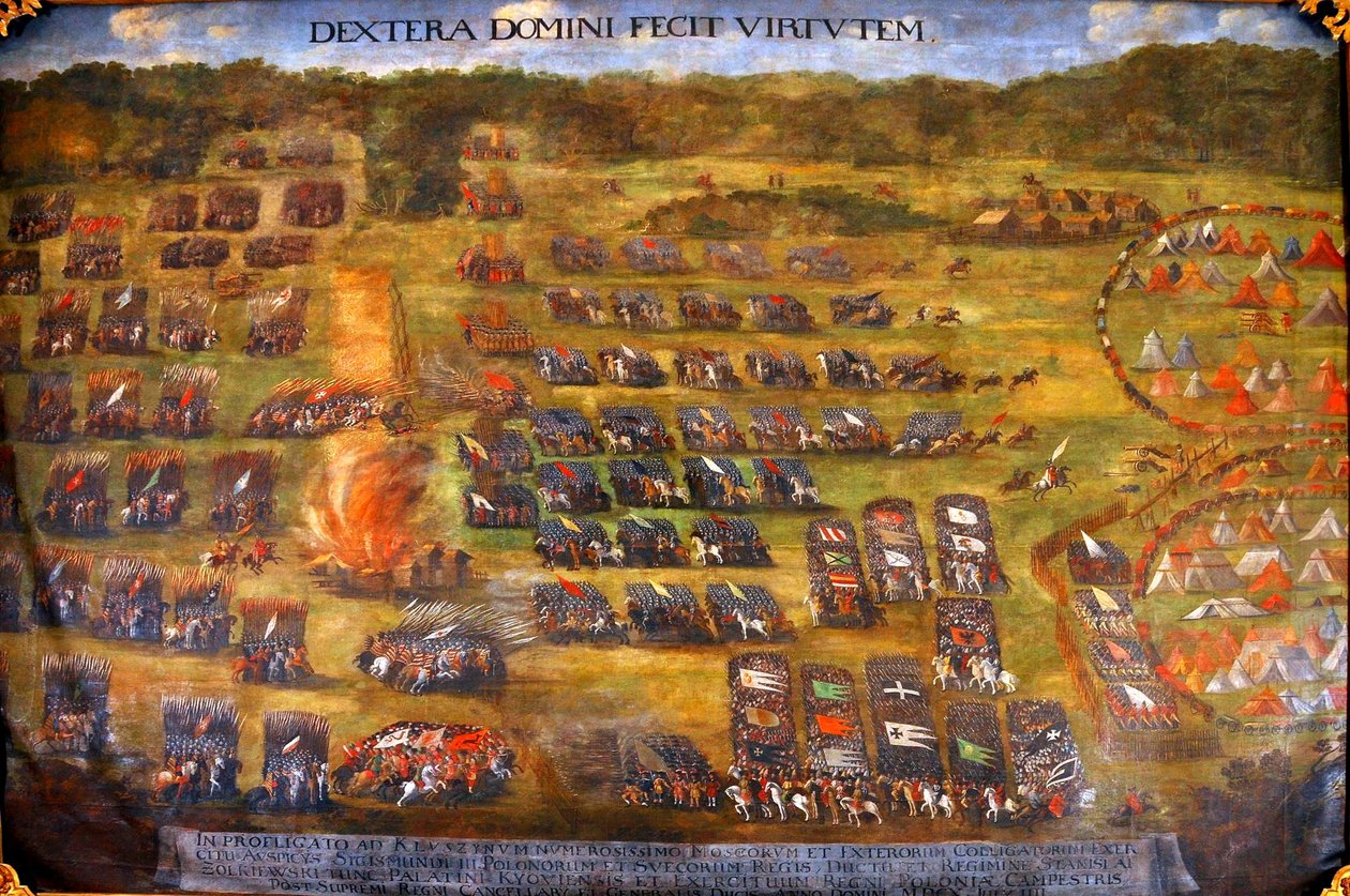 Slaget ved Klushino, før 1620 av Szymon Boguszowicz