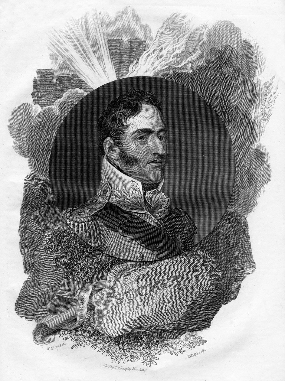 Louis Gabriel Suchet 1770-1826, 1816. av T. Wallis