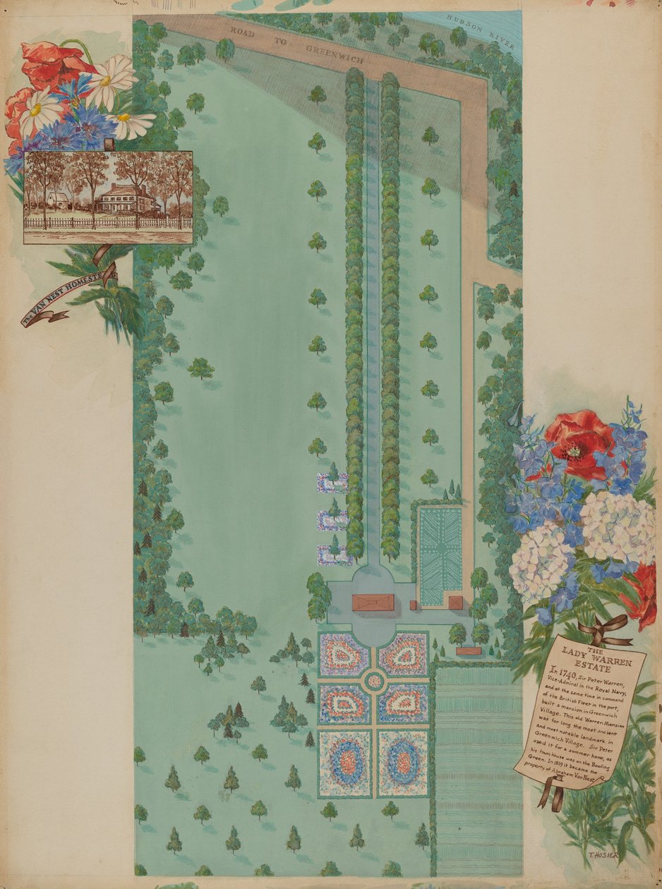 Warren Estate, ca. 1936. av Tabea Hosier