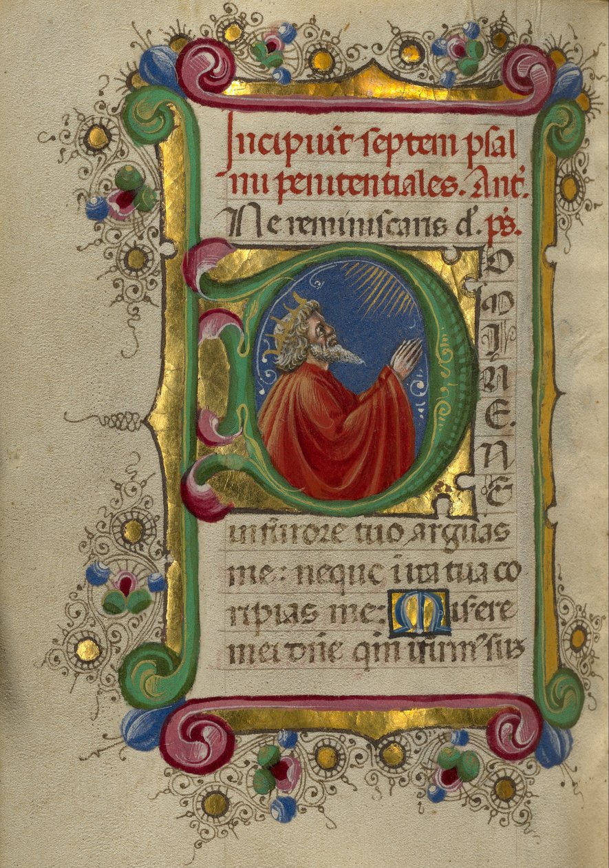 David i bønn av Taddeo Crivelli