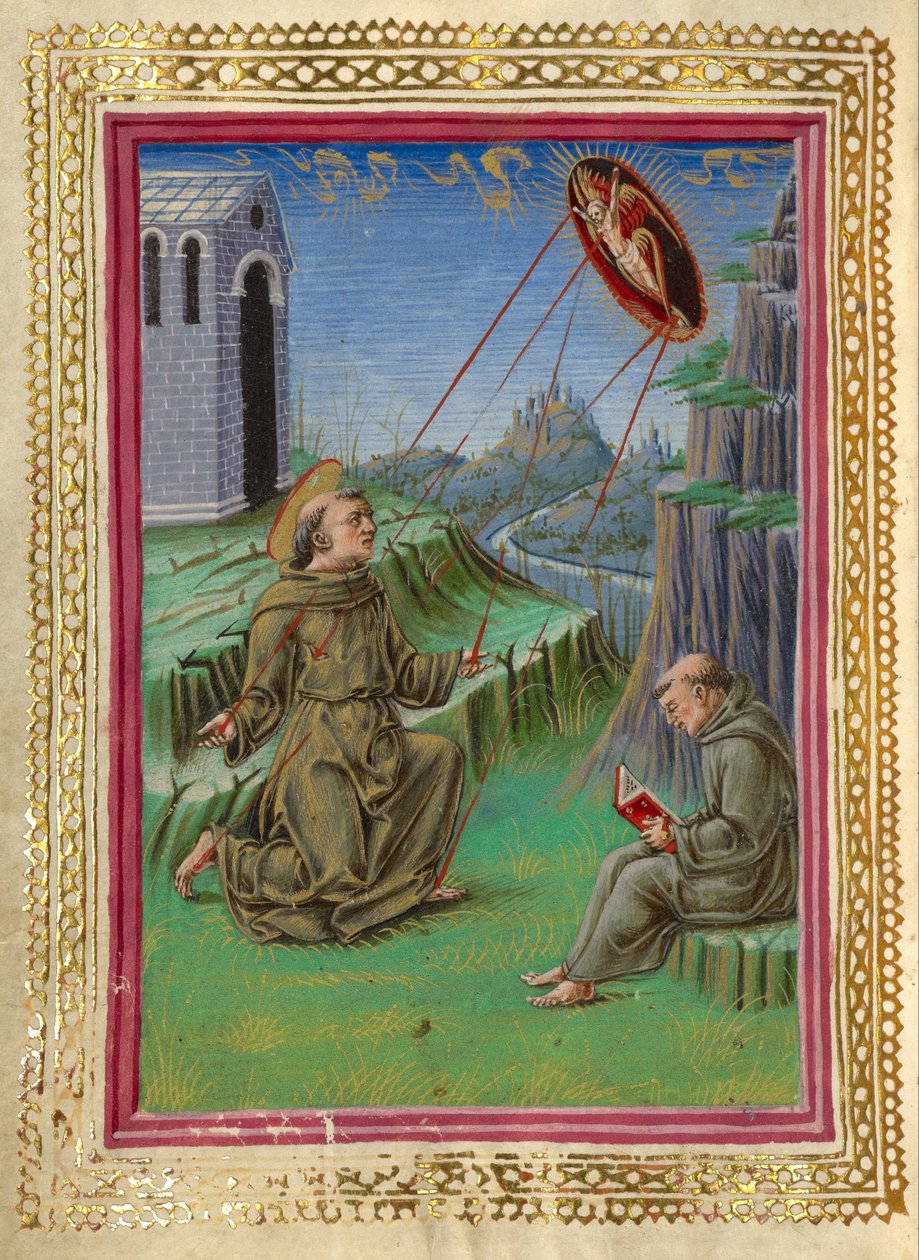 Stigmatisering av Saint Francis av Taddeo Crivelli