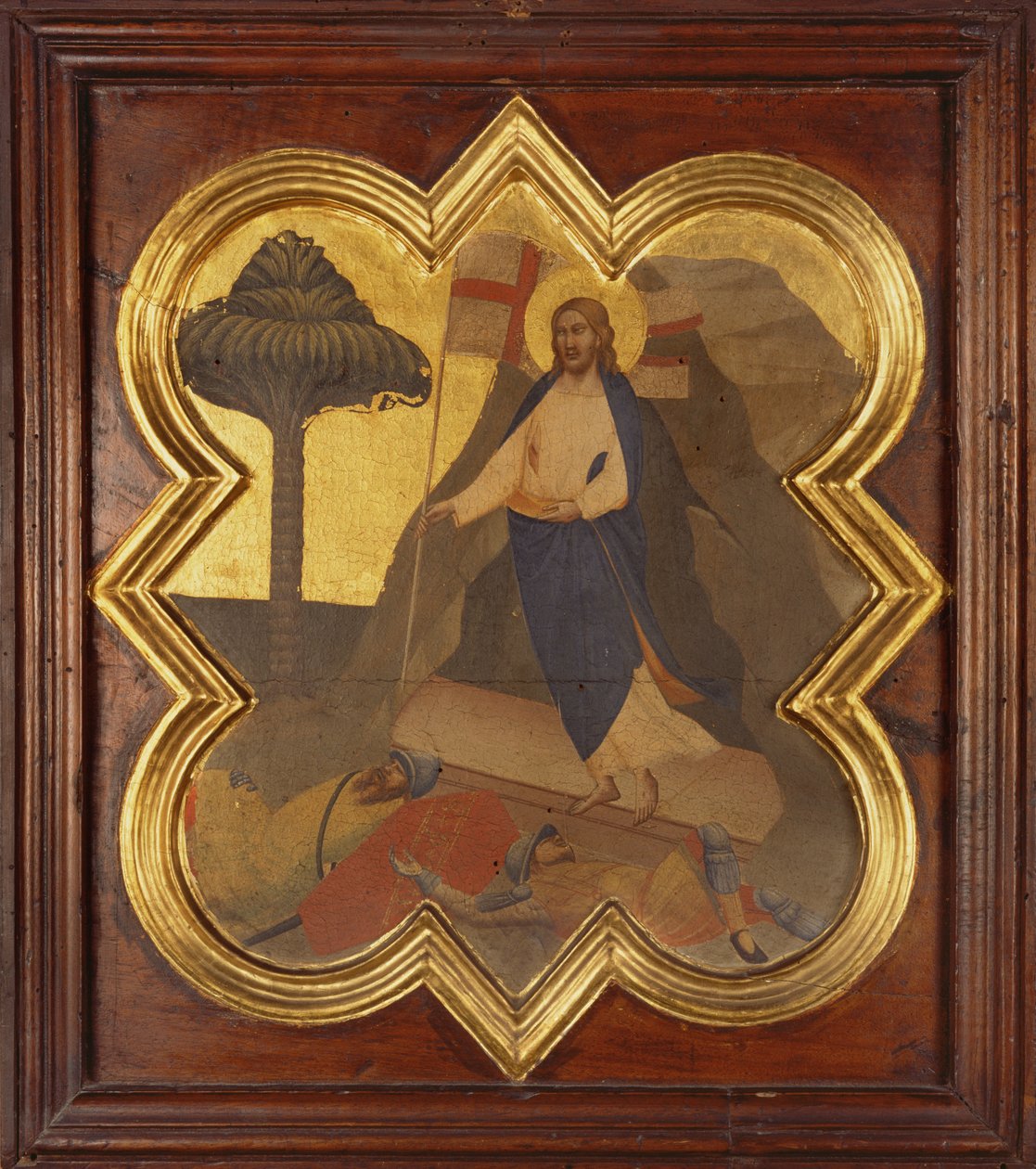 Kristi oppstandelse (tempera på panel) av Taddeo Gaddi