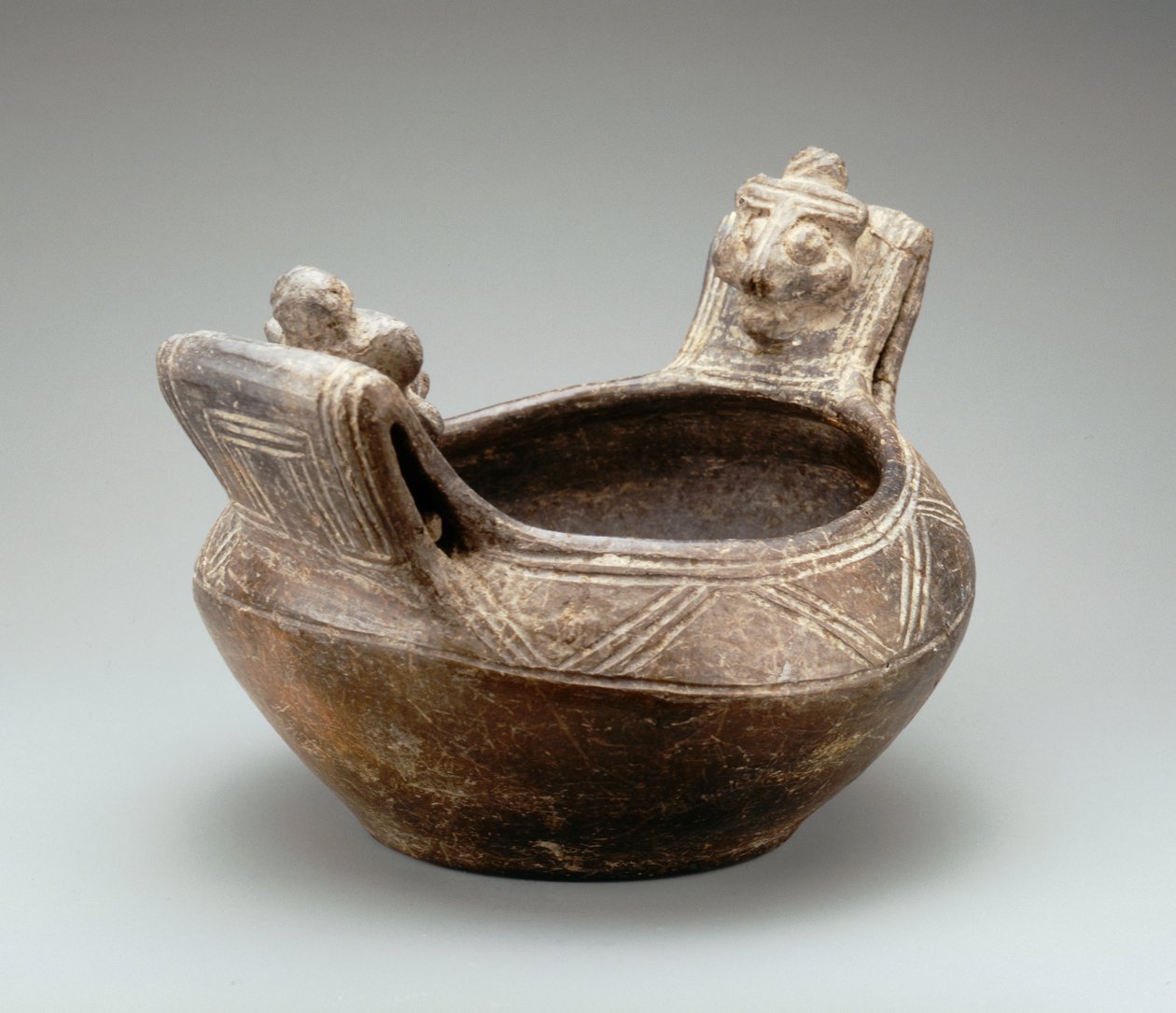 Tohodet skål (keramikk) av Taino Culture