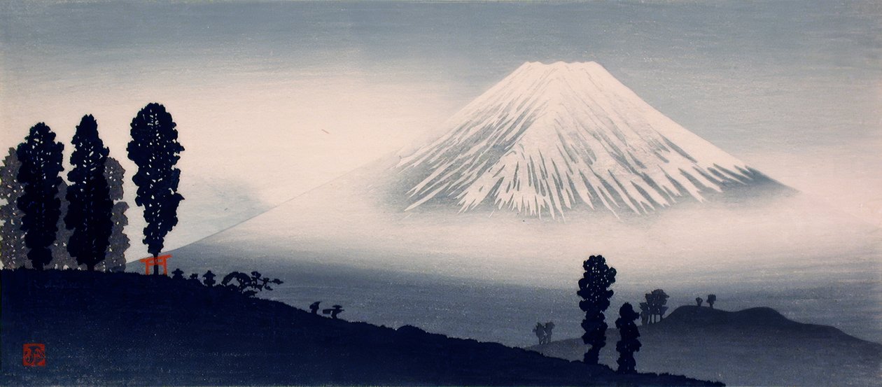 Berg blåregn av Takahashi Hiroaki
