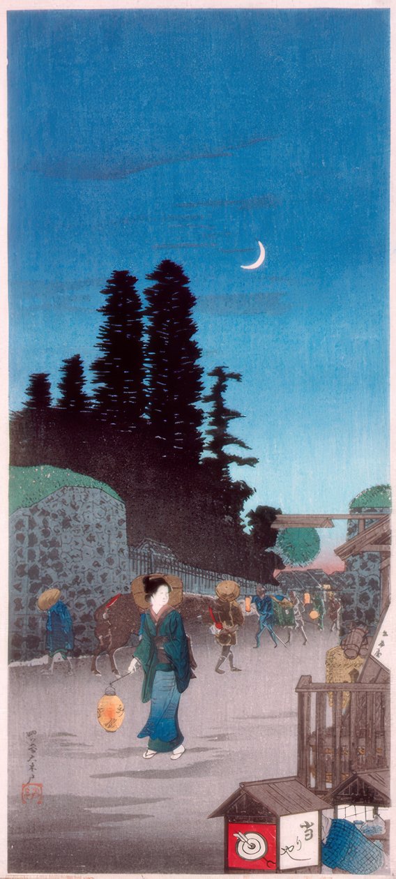 Den store porten i Yotsuya av Takahashi Hiroaki
