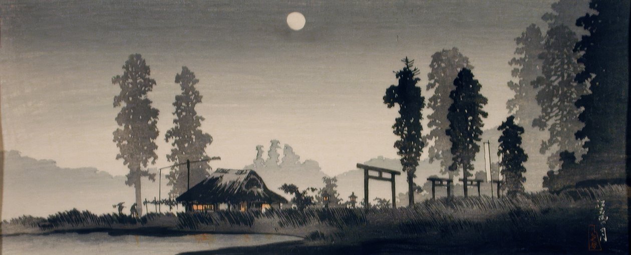Mond i Egota, Tokyo av Takahashi Hiroaki